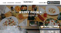 Desktop Screenshot of lovepizza.fr